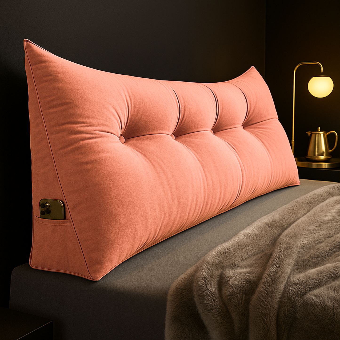 Aurivia – Luxury Ergonomic Wedge Pillow for Back and Neck