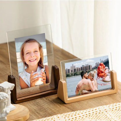Aurevia – Natural and Timeless Walnut Photo Frames