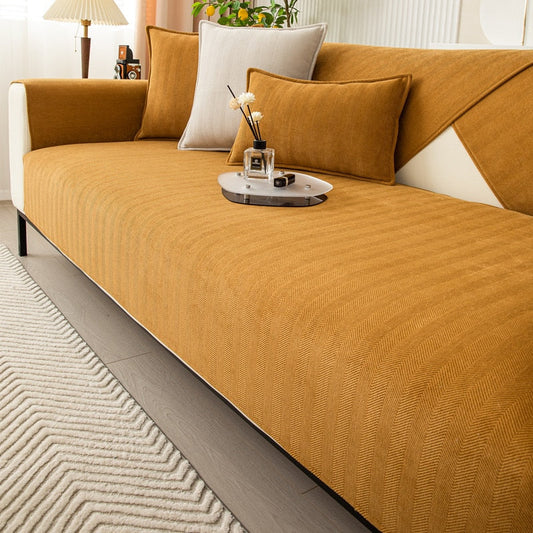 Housse de canapé antidérapante et lavable – Protection élégante et confortable