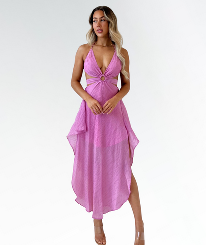 Robe A-Line d'Été pour Femme Élégante et Confortable