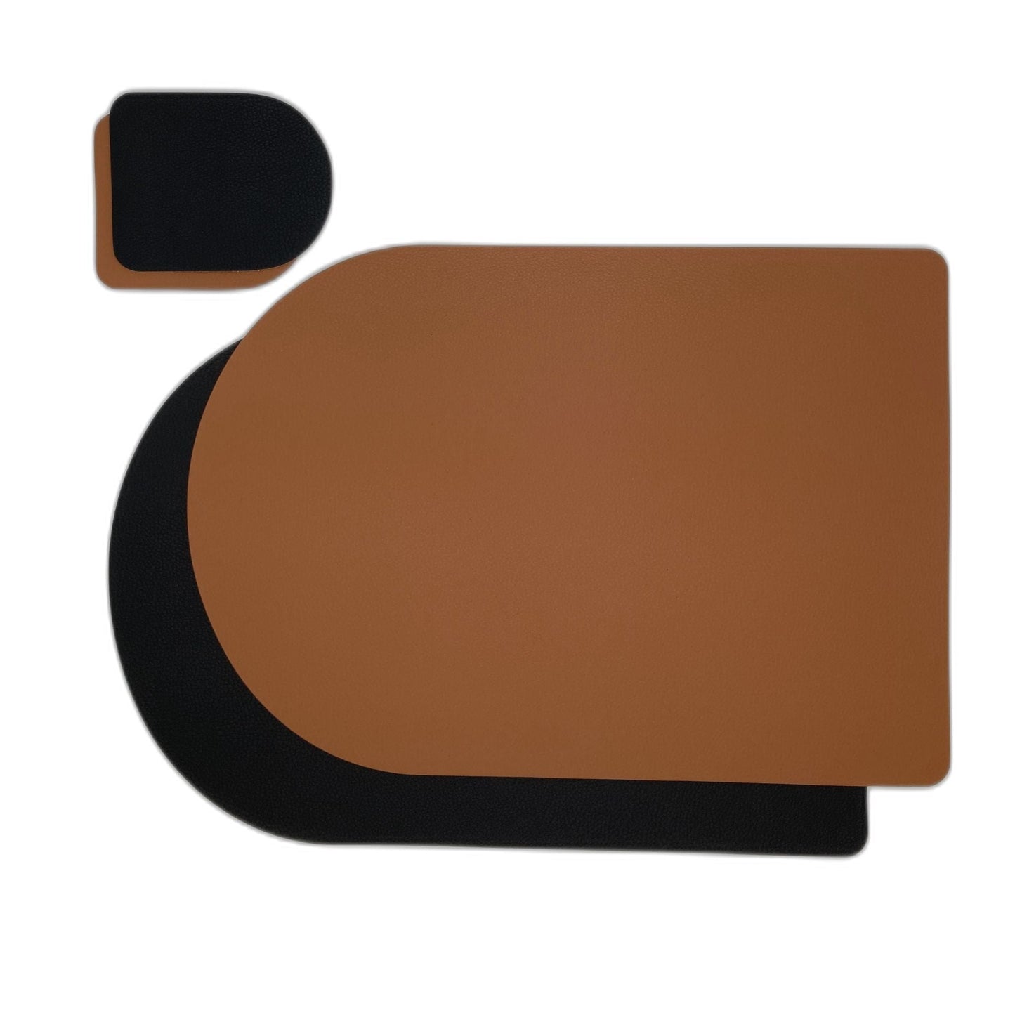 Lumera – Elegant Two-Tone Placemats and Coasters