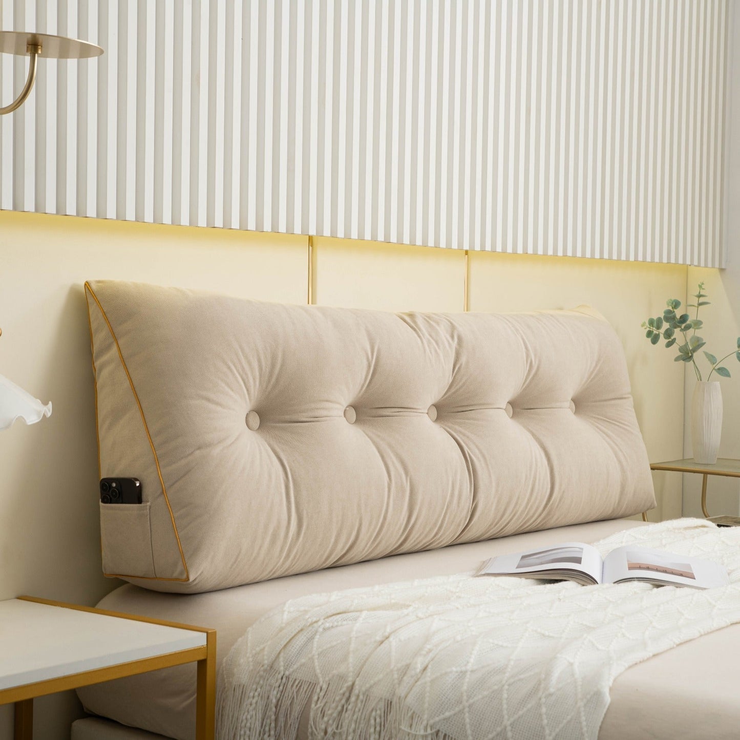 Auralis – Coussin Wedge Ergonomique et Luxueux