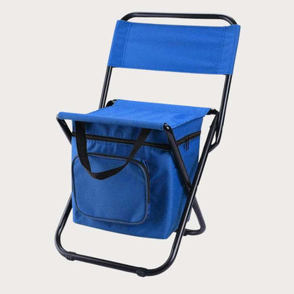 CampEase – Chaise Pliante Outdoor avec Compartiment Isotherme