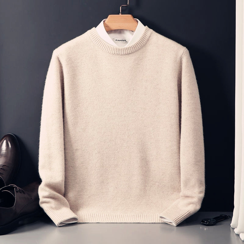 Pull Col Rond Oversize en Maille - Aurelles