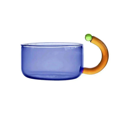 Velora – Bouilloire en Verre Borosilicate avec Tasses Assorties