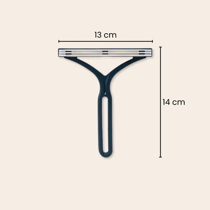 Rouleau anti-poils pour animaux double face réutilisable
