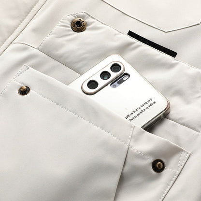 Veste cole de plein air imperméable et coupe-vent confortable - pour hommes - Aurelles