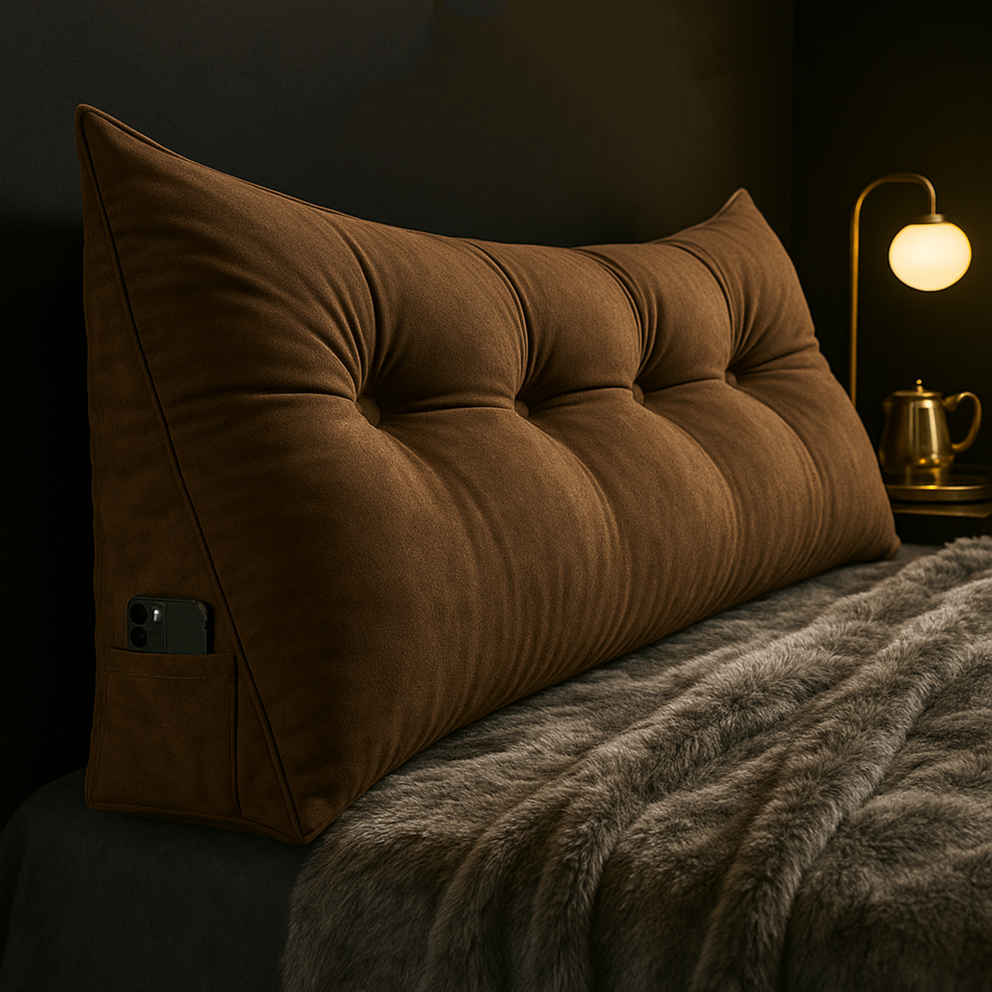 Lunara – Extra Cover for Luxury Wedge Reading Pillow