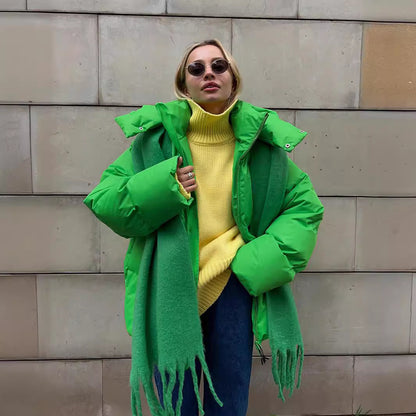 Doudoune Longue Baggy Femme - Aurelles