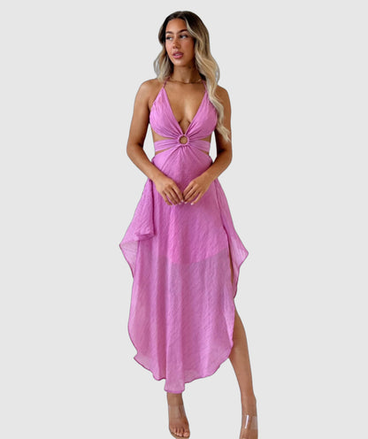 Robe A-Line d'Été pour Femme Élégante et Confortable