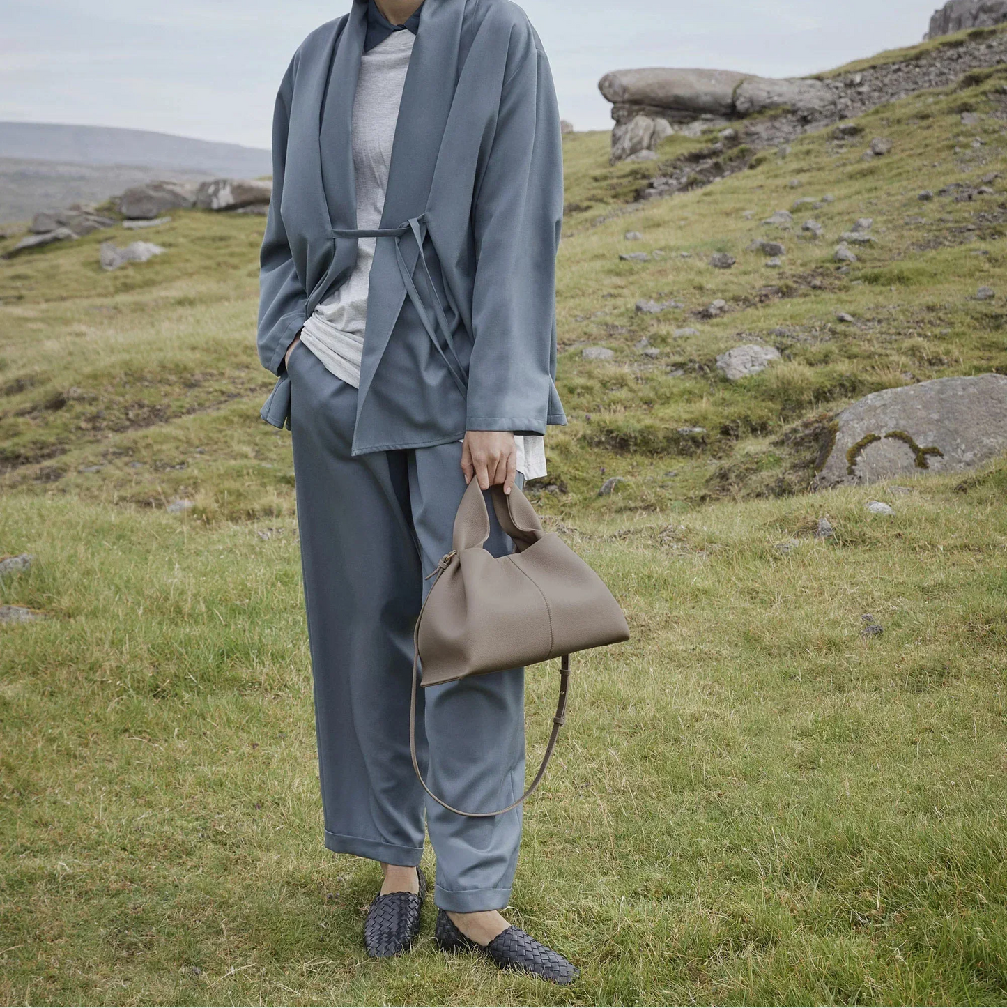 Sac à Main Minimaliste en Cuir pour Femmes