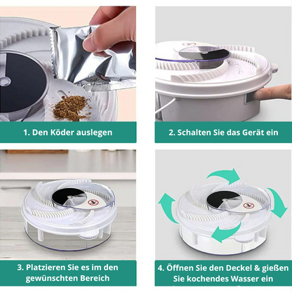 FlyGuard – Piège à Mouches Silencieux et Efficace