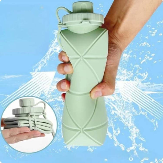 AquaFlex – Ultra-Compact and Leak-Proof Collapsible Bottle