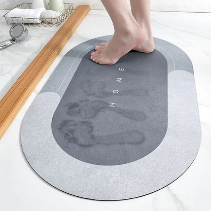 Velora – Tapis de Bain Super Absorbant Antidérapant et Pratique