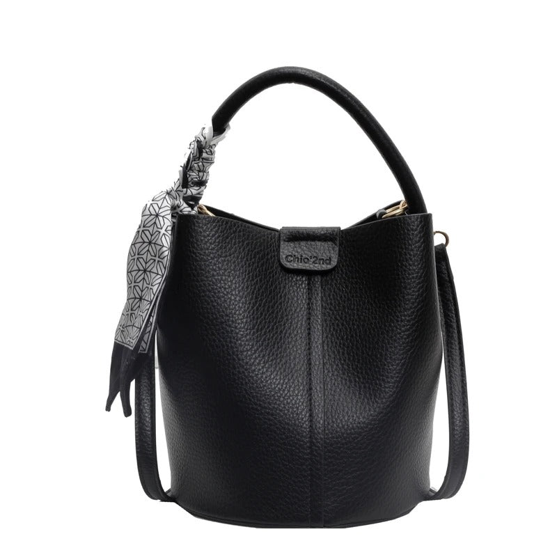 Sac à Main en Cuir Style Rétro pour Femmes