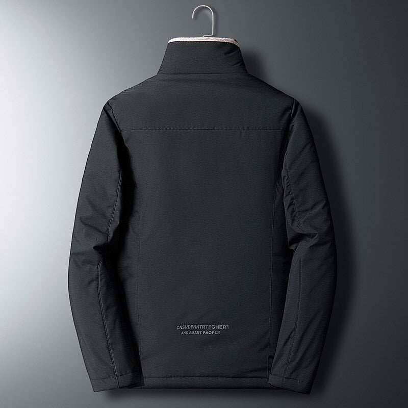 Veste coupe-vent avec doublure douce pour hommes - Aurelles