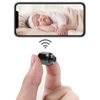 Aleris – Mini Caméra de Surveillance Sans Fil avec Vision Nocturne