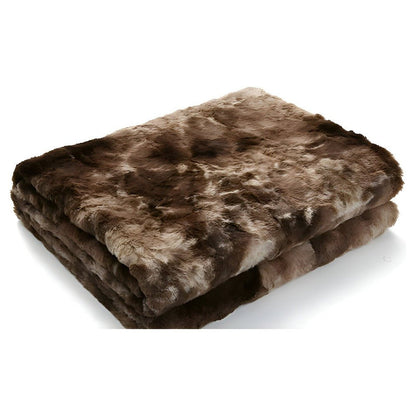 Lunara – Plaid en Polaire Double Face Ultra-Doux pour Chambre et Salon