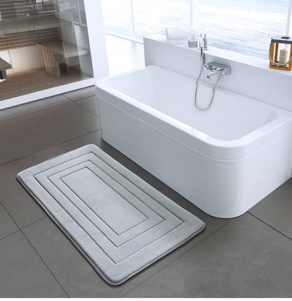 Terrana – Rectangular Non-Slip and Ultra Soft Bath Mat