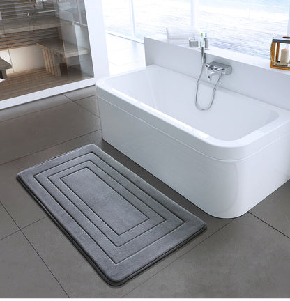 Terrana – Rectangular Non-Slip and Ultra Soft Bath Mat