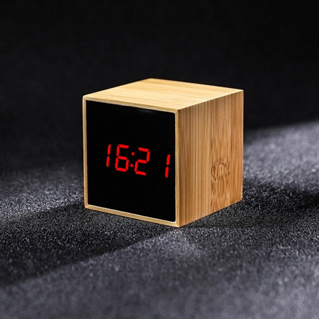 Terra – Natural Design Wooden Digital Alarm Clock
