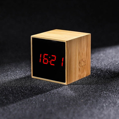 Terra – Natural Design Wooden Digital Alarm Clock