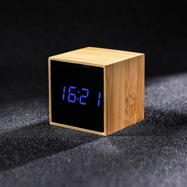 Terra – Natural Design Wooden Digital Alarm Clock