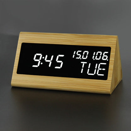 Terra – Natural Design Wooden Digital Alarm Clock