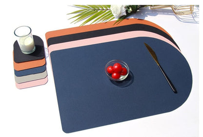 Lumera – Elegant Two-Tone Placemats and Coasters