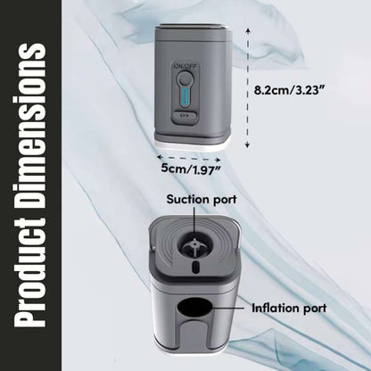 Orion – Pompe à Air Mini Rechargeable avec LED Multifonction