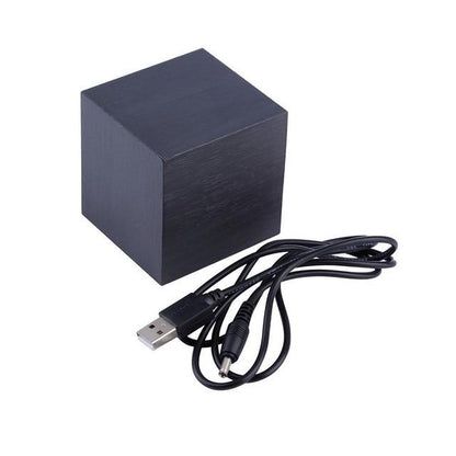 Terra – Réveil LED en Bois Minimaliste et Compact