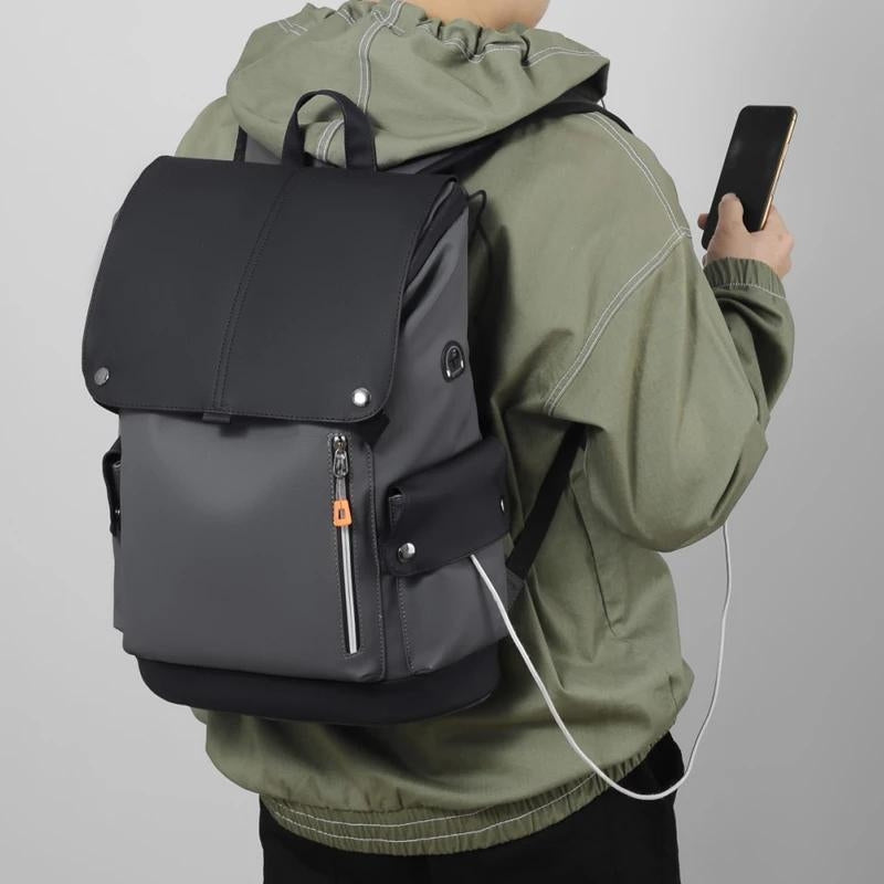 MetroGuard – Sac à Dos Urbain Imperméable avec Compartiments Multi-Usage