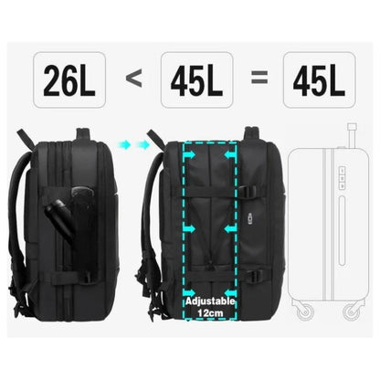VoyageFlex – Sac à Dos Extensible et Multifonction pour Aventures Urbaines
