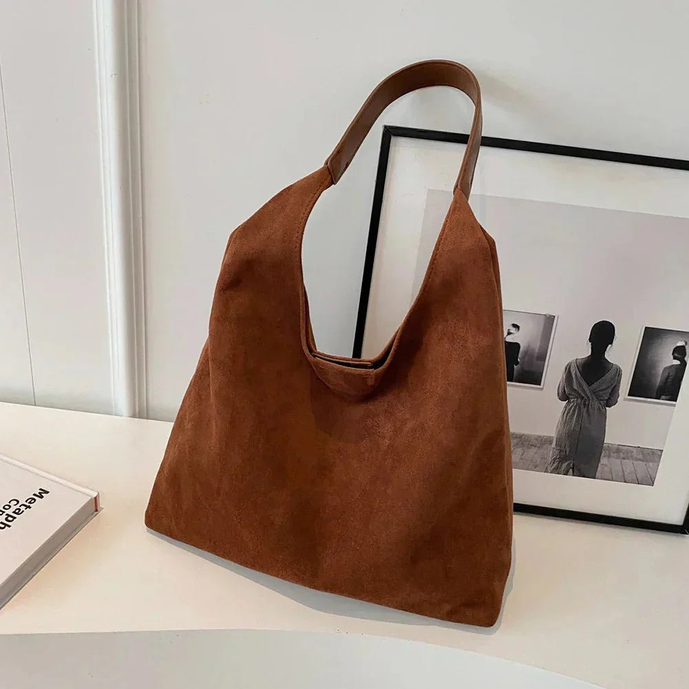 Sac Tote Chic en Daim pour Femmes