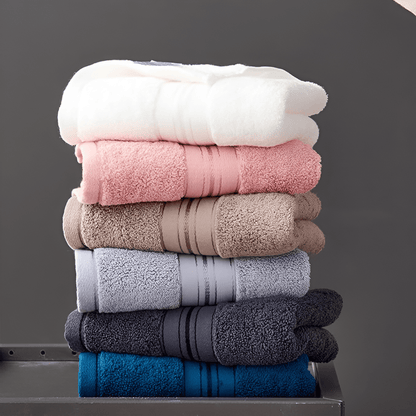 Orion – Serviettes de Bain en Coton Égyptien Douces et Absorbantes