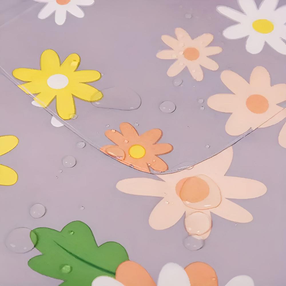 Lunara – Tablier de Cuisine en Coton Enduit à Imprimé Floral Vintage