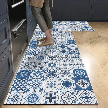 Terra – Tapis de Cuisine Antidérapant en Textile Texturé et Confortable