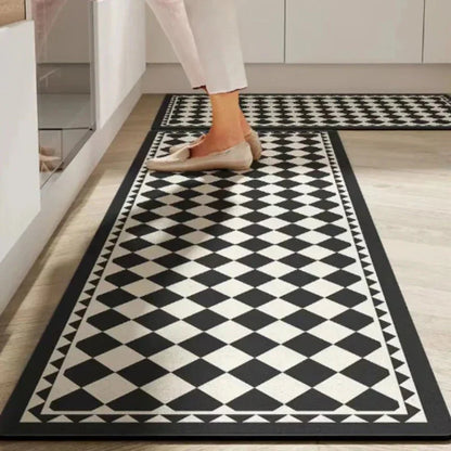 Terra – Tapis de Cuisine Antidérapant en Textile Texturé et Confortable
