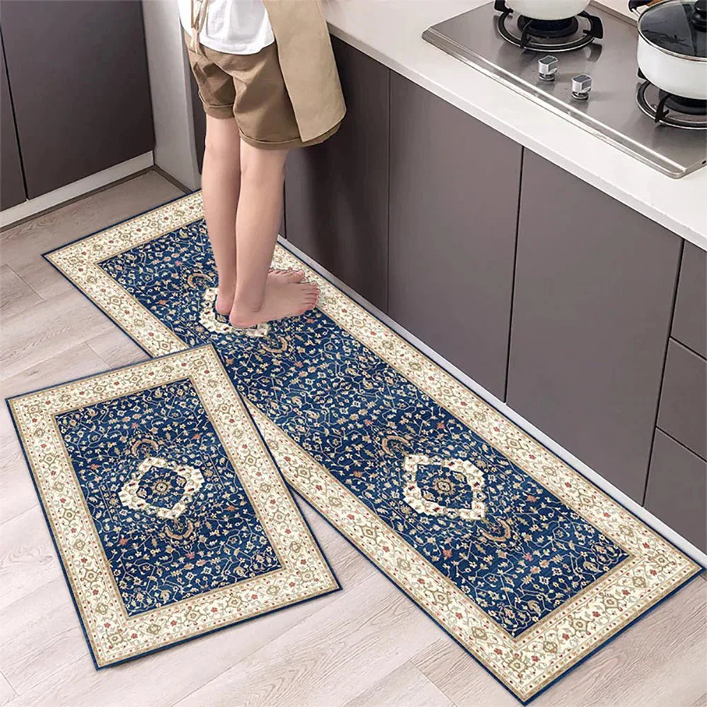 Terra – Tapis de Cuisine Antidérapant en Textile Texturé et Confortable