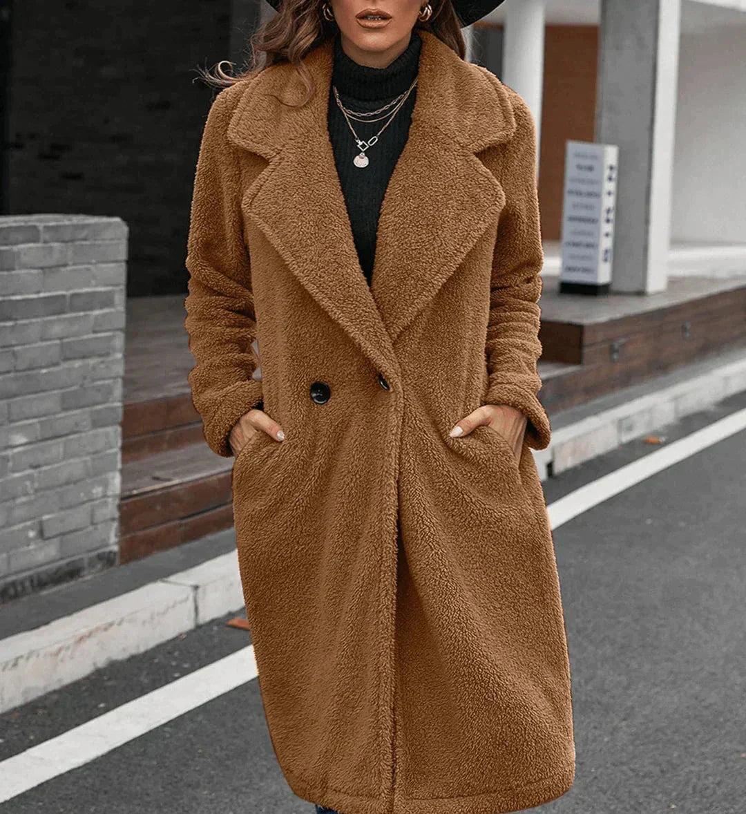 Manteau d'hiver en polaire pour femmes - Aurelles