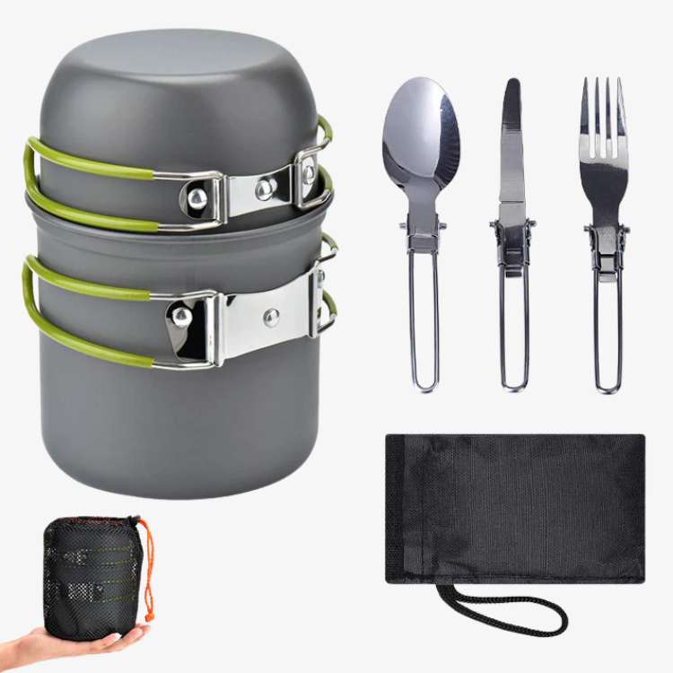 CampiLite – Set de Cuisine Ultra-Léger pour Camping et Randonnée