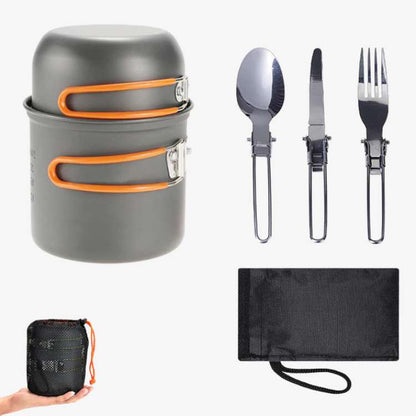 CampiLite – Set de Cuisine Ultra-Léger pour Camping et Randonnée