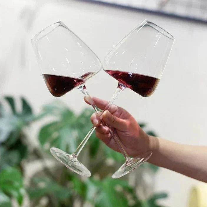 Velora – Verres à Vin et Champagne en Cristal Soufflé Main Élégants et Raffinés