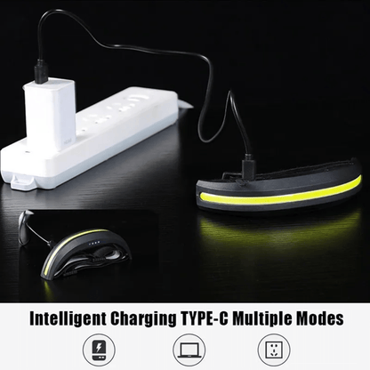 Orion – Lampe Frontale Rechargeable Ultra-Large Angle pour Aventures